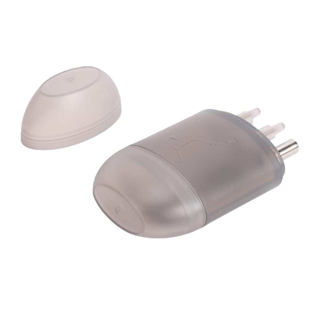 Hair Scalp Oil Applicator No Messsy Massage Comb Hair Serum Dispenser with Semi Transparent Body