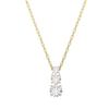 Swarovski Stilla Attract Series Square Zirconia Necklace Women necklace White 5723298
