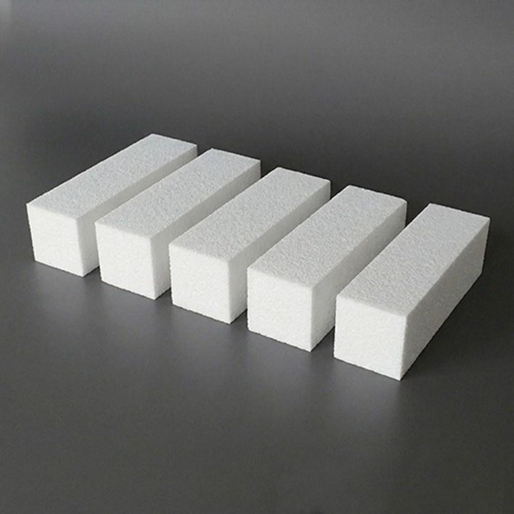 120 Grit Sanding Blocks, 5 Pcs, White