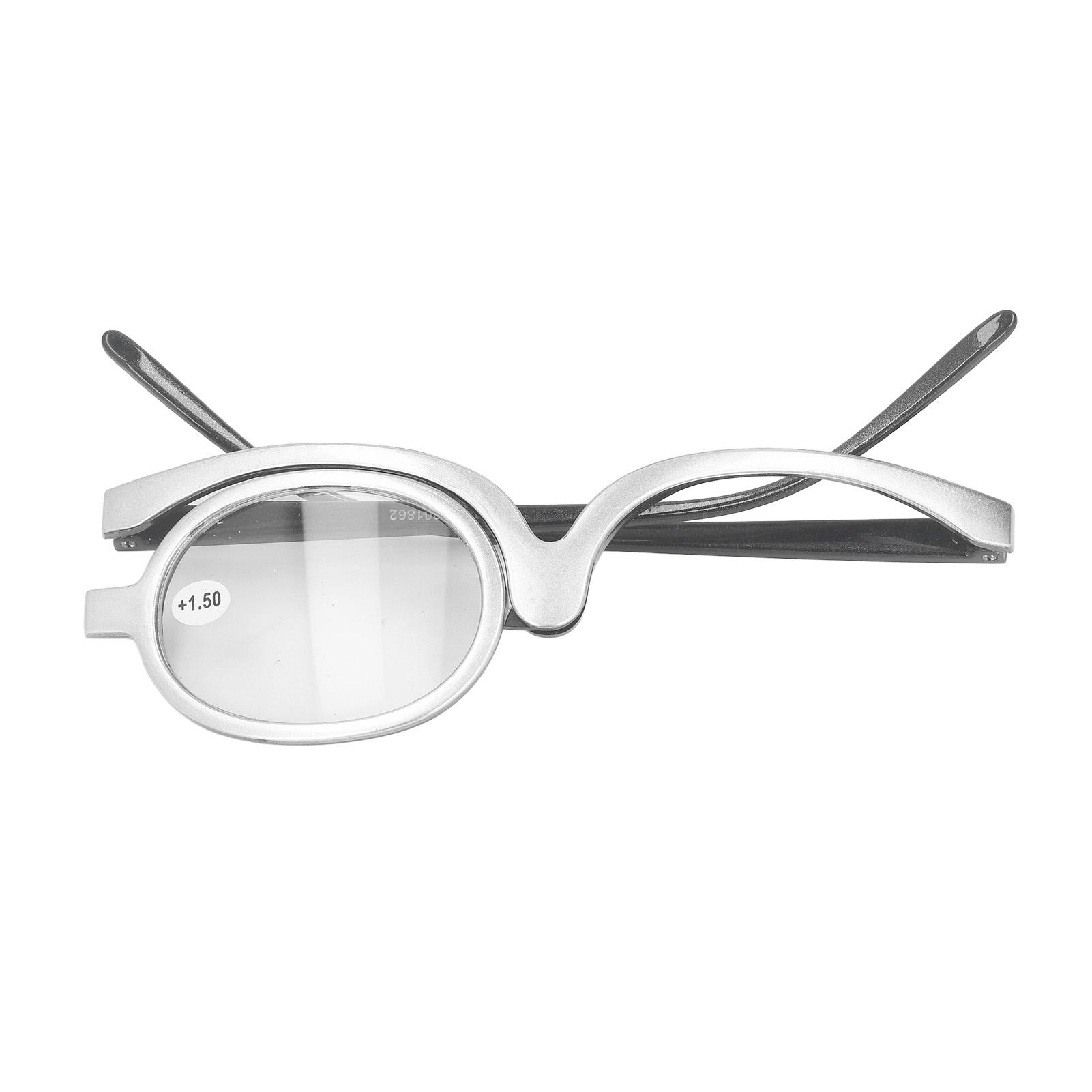 

Очки для чтения для макияжа, портативные увеличительные очки для чтения для дальнозоркости, откидные вращающиеся одинарные линзы