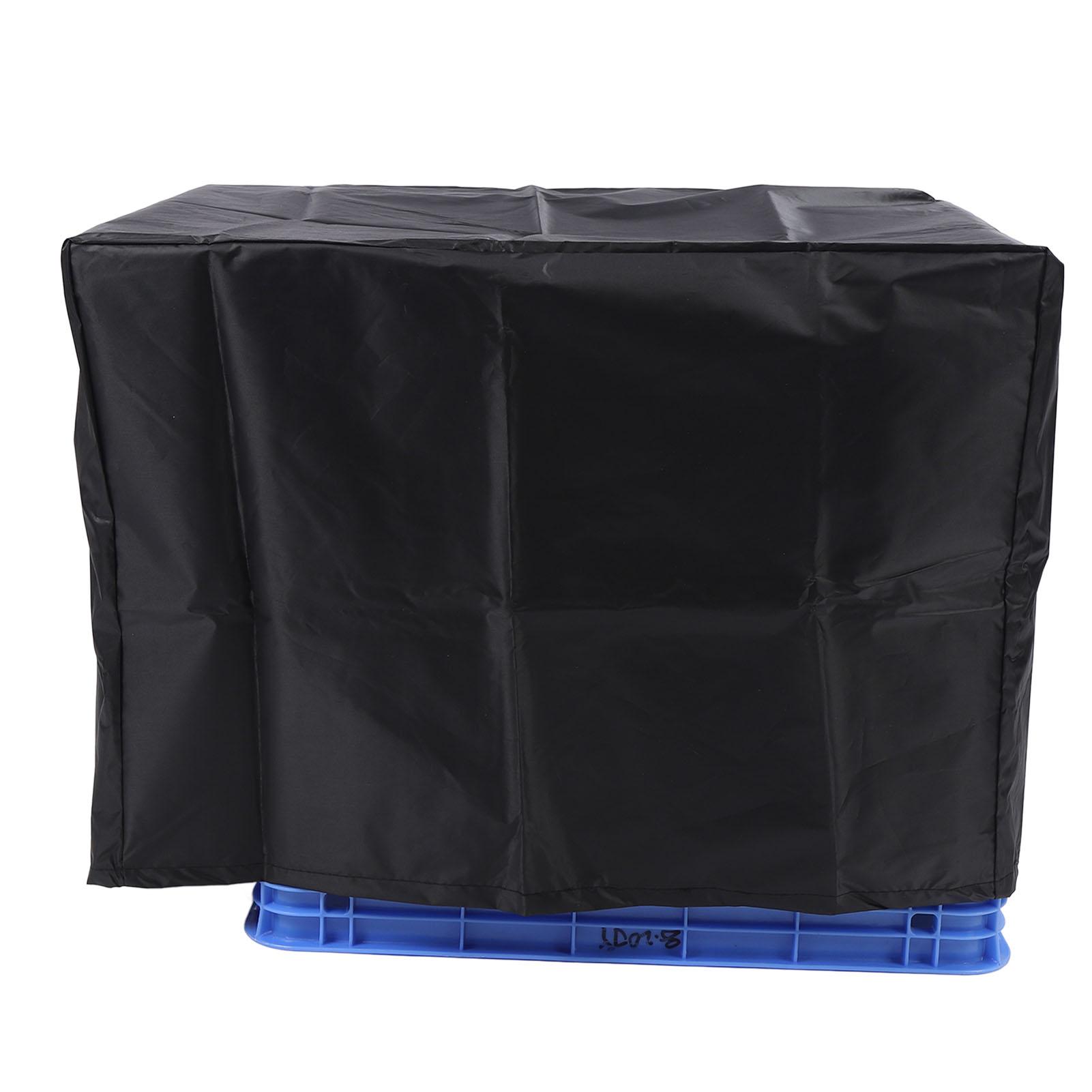 

Generator Protective Cover 210D Oxford Cloth Universal Outdoor Generator Dust Cover Windproof Water Resistant Black 66x51x51cm / 26.0x20.1x20.1in