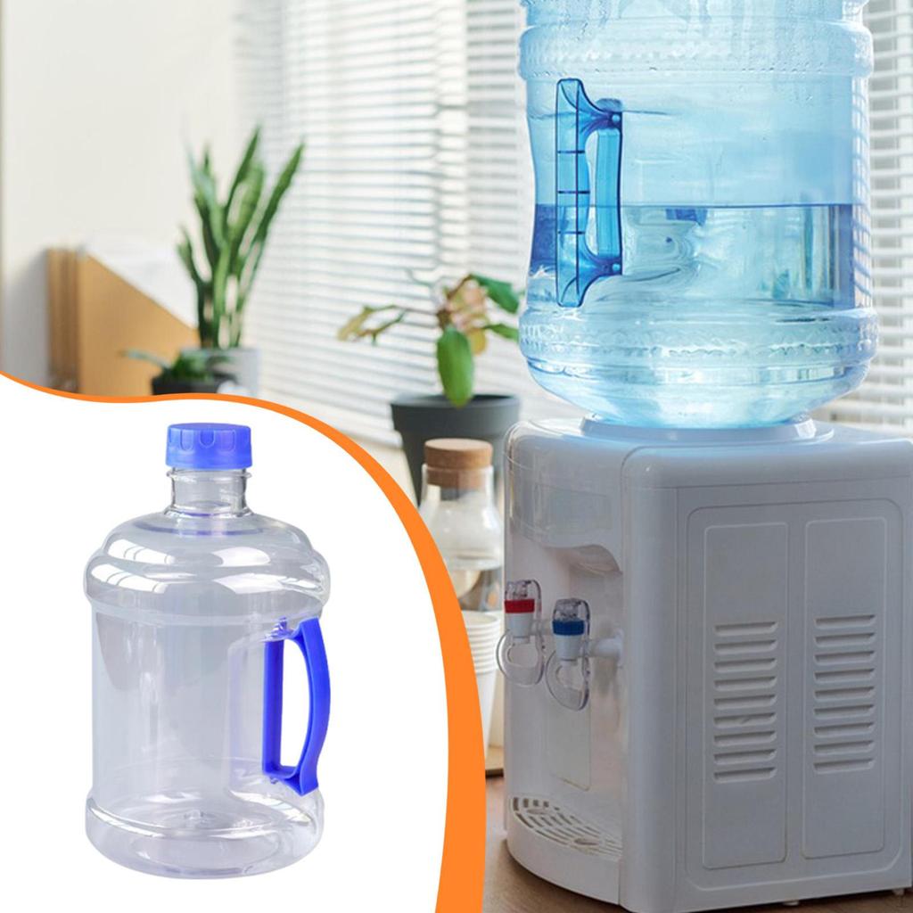 Wiederverwendbarer Wasserflaschenbehälter 2,5L Krug mit leichtem Griff, Aufbewahrungseimer für Wanderung Zeremonie Outdoor