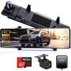 Dash Cam Latest 4K Large Screen Touchscreen with Full HD 32GB Card Digital Simultaneous Front and Rear Rear Continuous Parking Impact Japanese Car