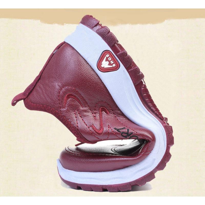 Sněhule Dámské Boty Teplá plyšová kožešina Kotníkové boty Zimní Dámské Nazouváky Ploché Neformální boty