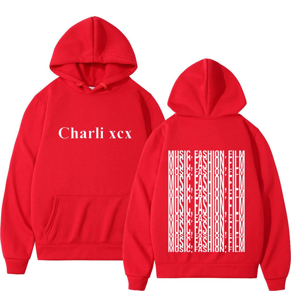 CHARLI XCX Album Tour 2026 Print Hoodie Men Women Fashion Sweatshirt Winter Long Sleeves Casual Vintage High Quality Pullover