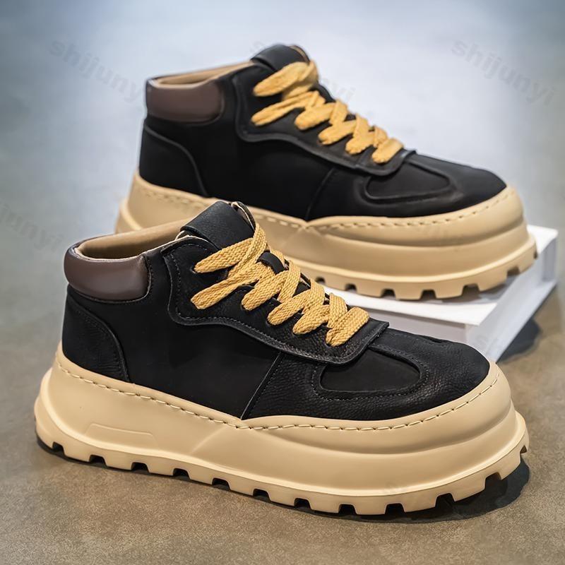 Fashion Men Casual Skateboard Shoes Outdoor Mens Sneakers Fashion Running Designer Luxury Sports Platform Tennis Leather Work Loafers