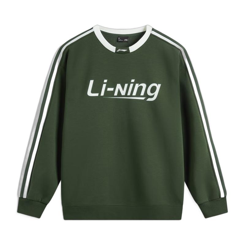 Li-Ning Unisex Pullover Round Neck Sweatshirt