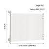 Retractable No-Drill Pet and Child Safety Gate for Indoors and Staircases