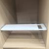 Extensible Wardrobe Storage Dividers Non Perforated Locker Storage Rack Closet Tension Shelf  Home