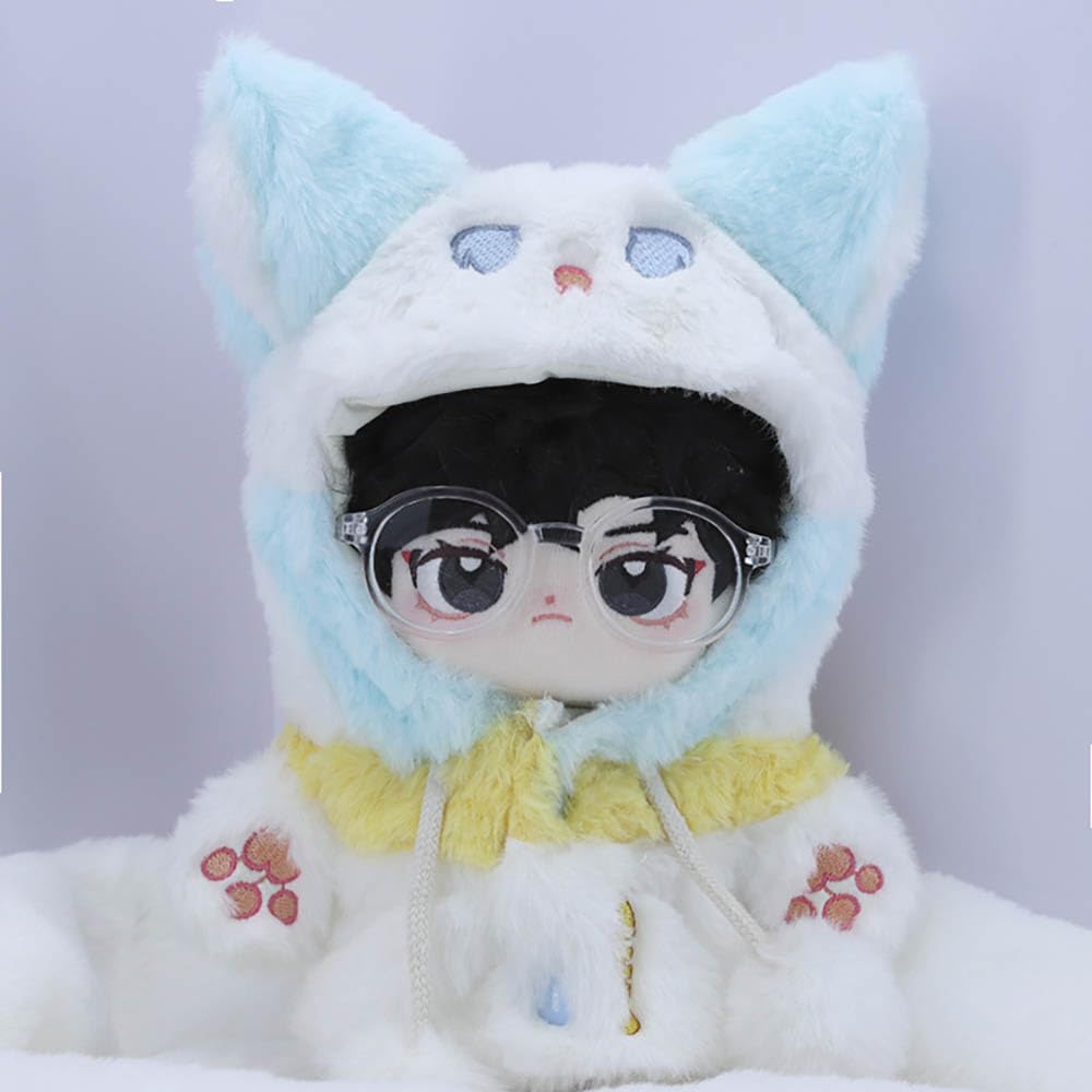 Niannyyhouse 10cm20cm Roupas de Pelúcia, Porco, Urso, Jaqueta, Moletom, Roupas para Bonecas de Algodão, Acessórios para Vestir (A4, 20cm)