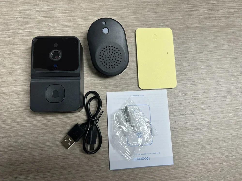 Wireless WiFi Doorbell Camera Waterproof 720P HD Video Door Bell Smart Outdoor Wireless Doorbell With Camera Night Vision