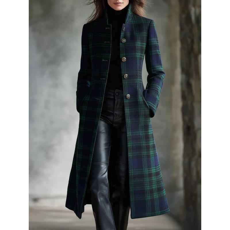 Womens Oversized Longline Cardigan With Digital