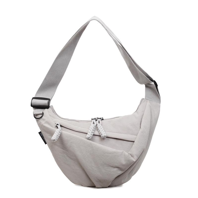 

Fashion Versatile Sports Leisure Large Capacity Dumpling Bag Women s Waterproof Light Riding Commuter Messenger Bag