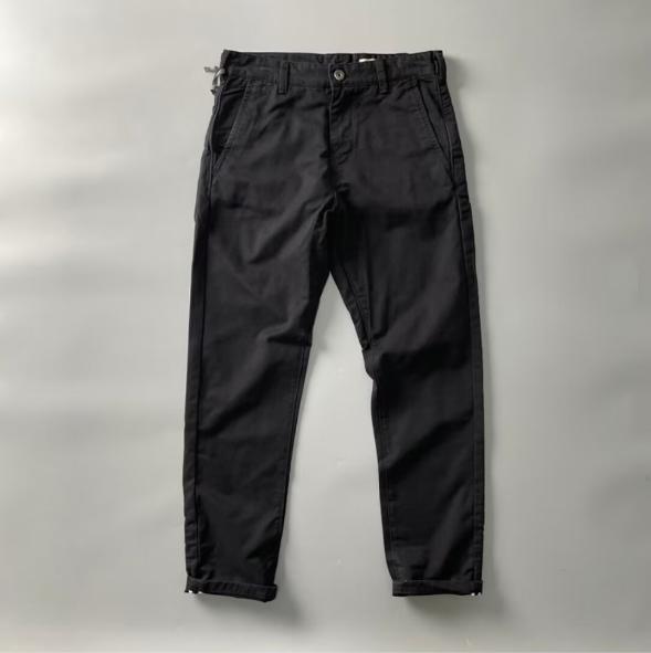Men Loose Casual Cargo Pants Teenage Summer Straight Mid-rise Casual Pants