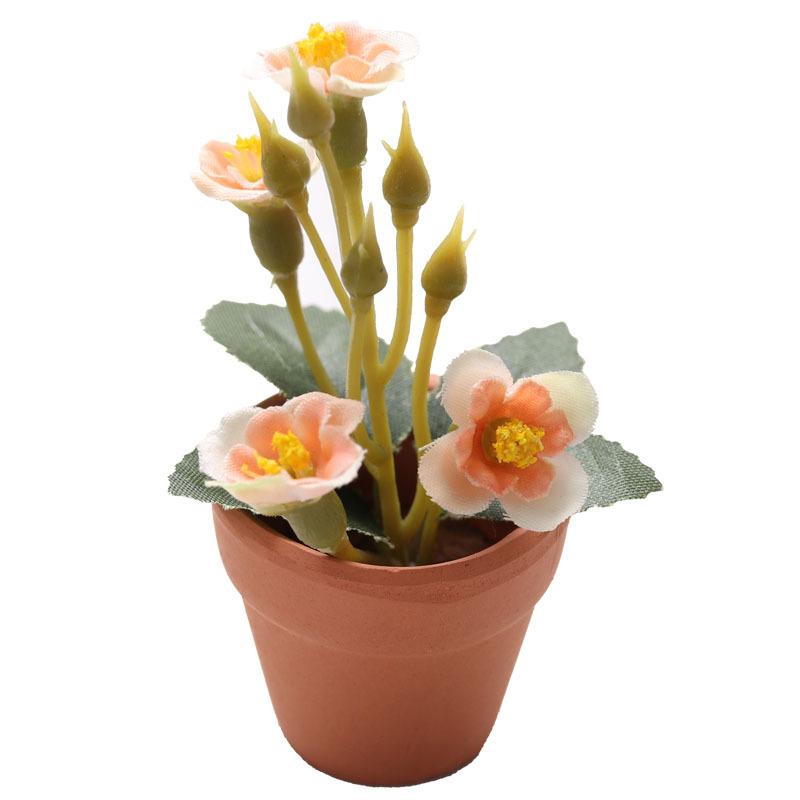 Miniature food toy plants, potted plants, mini models, artificial flowers 12 parts ob11 Gardening dollhouse Ceramics diy