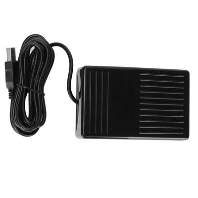 USB Foot Switch Pedal Photoelectric Switch Multifunctional Single Foot Switch Pedal with 2 Meters Cable for Computer