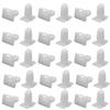 60pcs Car Clips Door Sill Kick Plate Strip Clip Fastener 51471840960 For BMW E30 E39 E46 Z3 M5 Z4 E81 E82 E84 E63