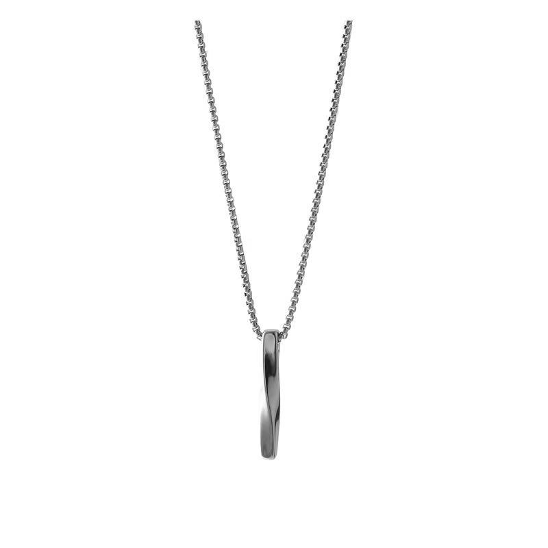 Spiraal Lange Strook Unisex Ketting - Trendy, Eenvoudig, Veelzijdige Truiketting