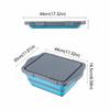 3 in 1 Folding Vegetable Board BPA Free Fruit Basket Collapsible Cutting Board  Household