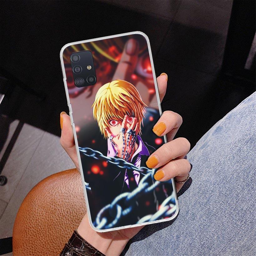 Hunter X Kurapika Phone Case For Samsung Galaxy A52 A32 A22 A12 A51 A31 A50S A30S A20S A10S Note 20 Ultra 10 Plus S10 A72 A71 Ga