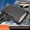 1 Pair Motorcycle Handlebar Muffs Winter Mitts Warmer Gloves Waterproof Handmuffs Bicycle Handle Cover Hand Covers Warmers