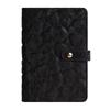 3D Heart Pattern A6 Loose-Leaf Notebook with PU Cover
