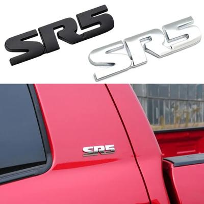 SR5 Emblem Badge Trim Decor Sticker Fit For To/yota Tac/oma Tun/dra Nameplate Replace Decals Car Styling