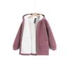 Velvet-Lined Hooded Cotton Coat: Thick, Warm, Fashionable Outerwear for Autumn/Winter, Perfect for Middle-Aged and Elderly Women