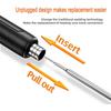 USB Rechargeable Portable Soldering Iron, 3 Speed Adjustable Temperature USB Electric Iron Mini Soldering Iron Kit Grey