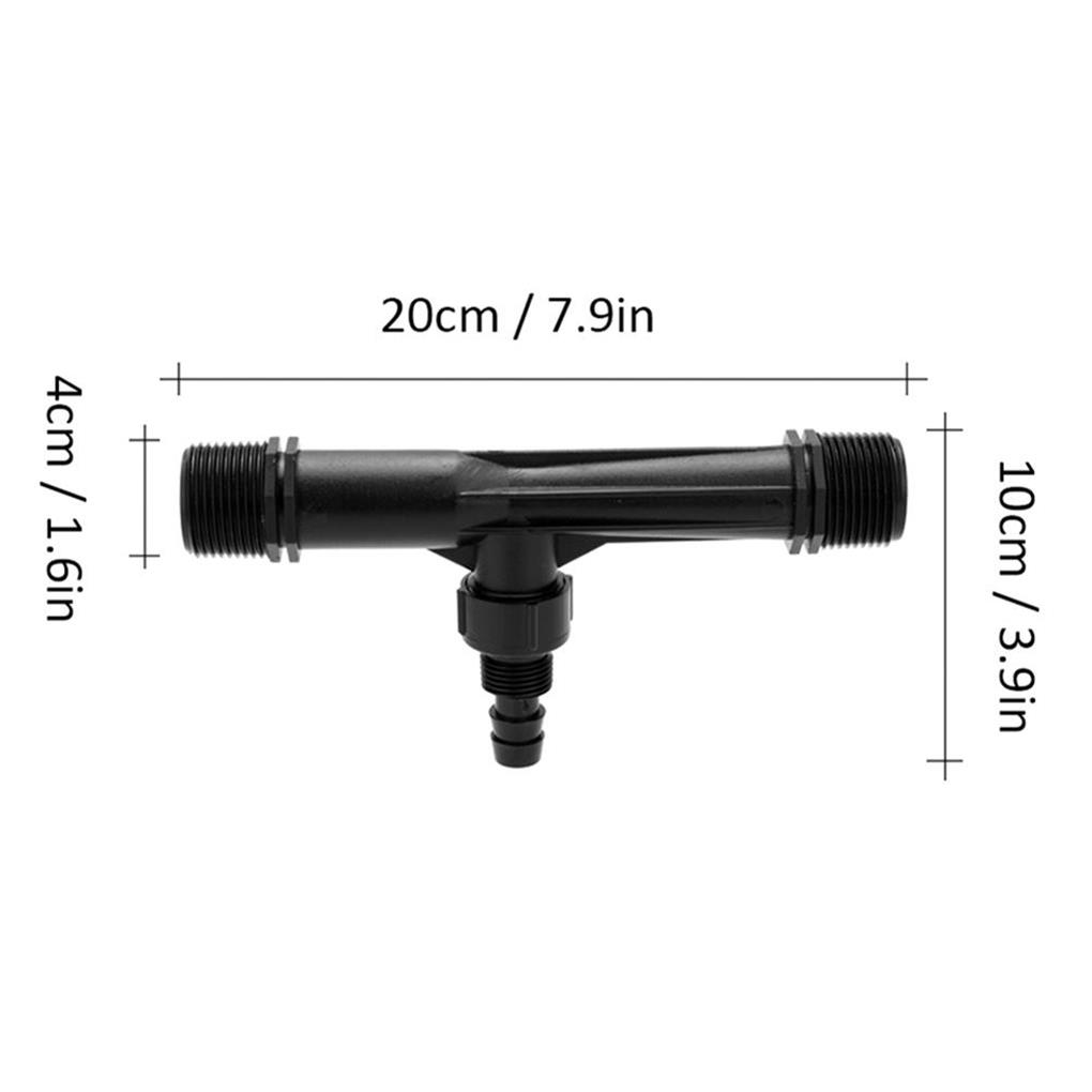 Plant Irrigation Plastic Mixer Pipe Tube Connectors Garden Patio Lawn Agriculture Tool Equipment