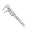 Antique-Style Plastic Vernier Caliper: 0-100mm Single Scale Student Measuring Tool