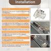 2025+ 17476000012184 Dishwasher Door Latch Switch Compatible with for Replaces 1747600000004 AP7175456