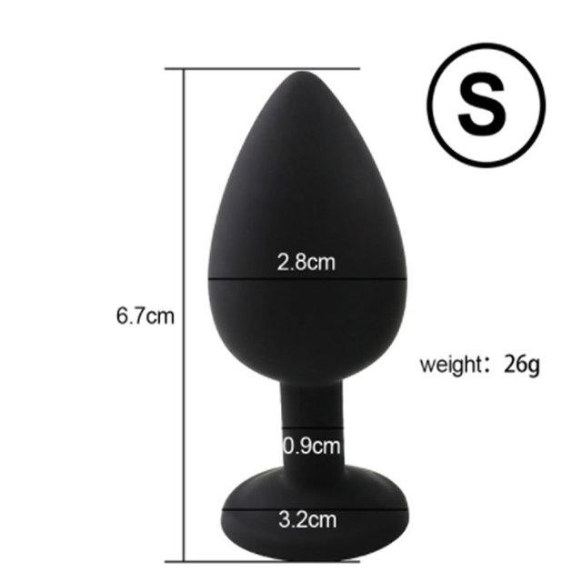 Masážní přístroj prostaty Anální anální kolík Anus Rozšiřitelný Bdsm Bondage Sex Anální kolík Erotické doplňky Bullet Vibrator Sexuální hračky pro ženy