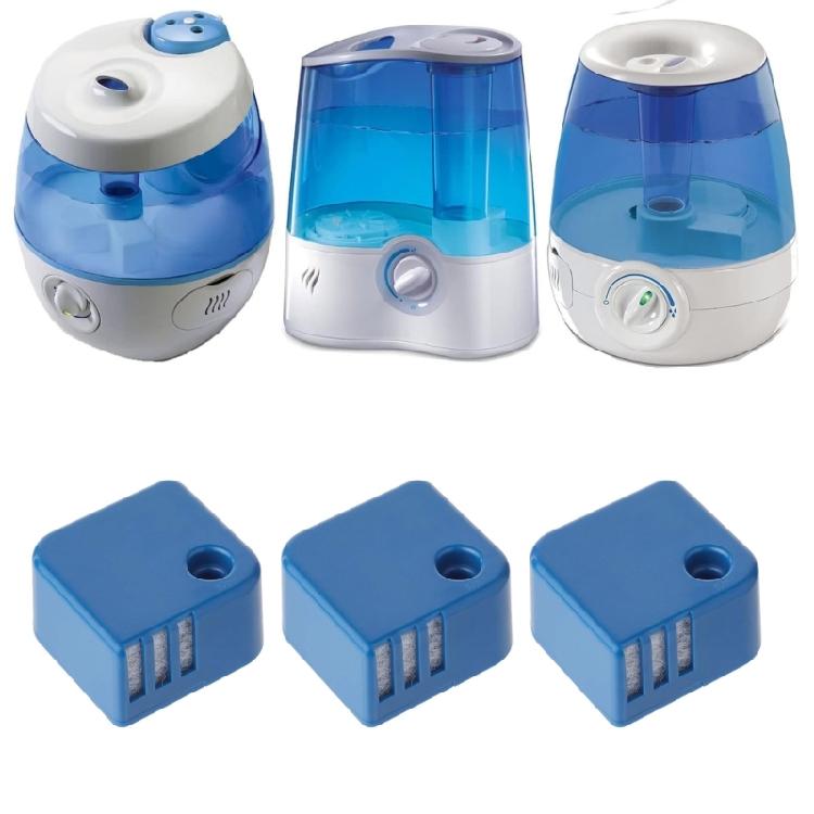 3pcs PDC51V1 Demineralization Cartridges Ultrasonic Humidifier Parts Mineral Removal Filters for V4600 V5100 VUL575