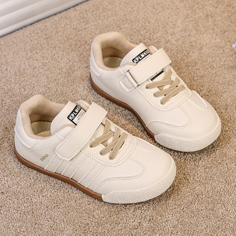 Children's Sports Shoes 2025 Spring and Autumn New Girls Soft-soled Casual Shoes Medium and Older Children's Non-slip German Training Shoes Boys' S
