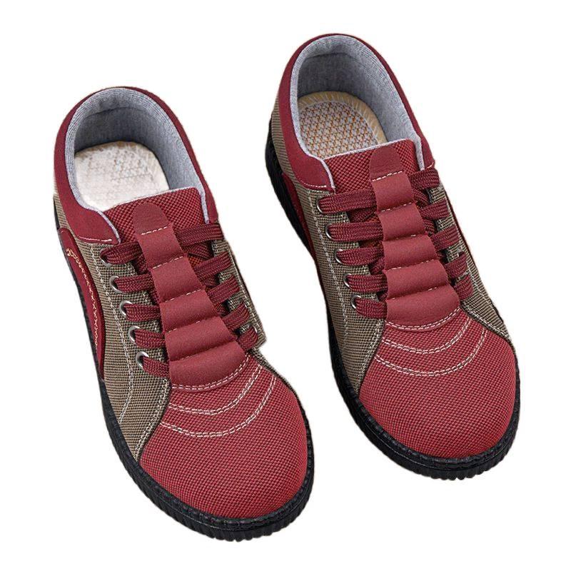 Spring Airy Non-slip Comfortable Low-top Shoes for Women - Perfect for Long-standing Comfort and Chinese Style Elegance