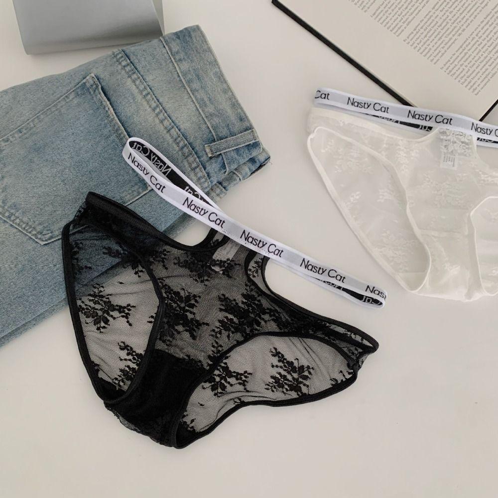 

Mesh Lace Panties Women Hollow Breathable Girl