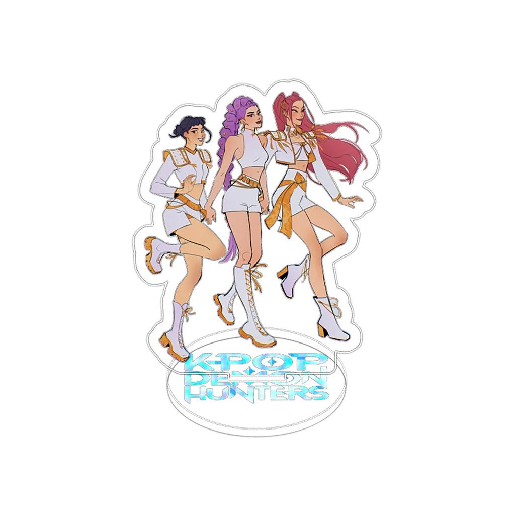 Blue Cat Transparent Double-Sided Acrylic Desktop Ornament