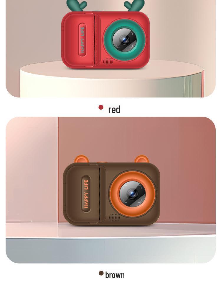Children's Mini Instant Camera: HD Video, Digital SLR, Photo & Print Capabilities