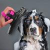 Sprayable Horse Bath Massage Brush Plastic Pet Bathing Brush Multipurpose Dog Beauty Brush  Dogs