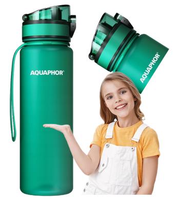 Aquaphor Water Filter Bottle 0.5l Green + 1 Filter