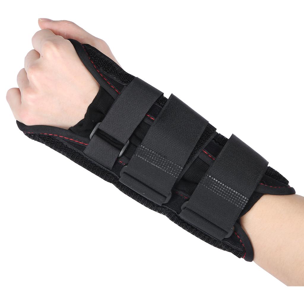 Wrist Support Brace Adjustable Fracture Fixed Strap Aluminium Plate Carpal Tunnel Splint
