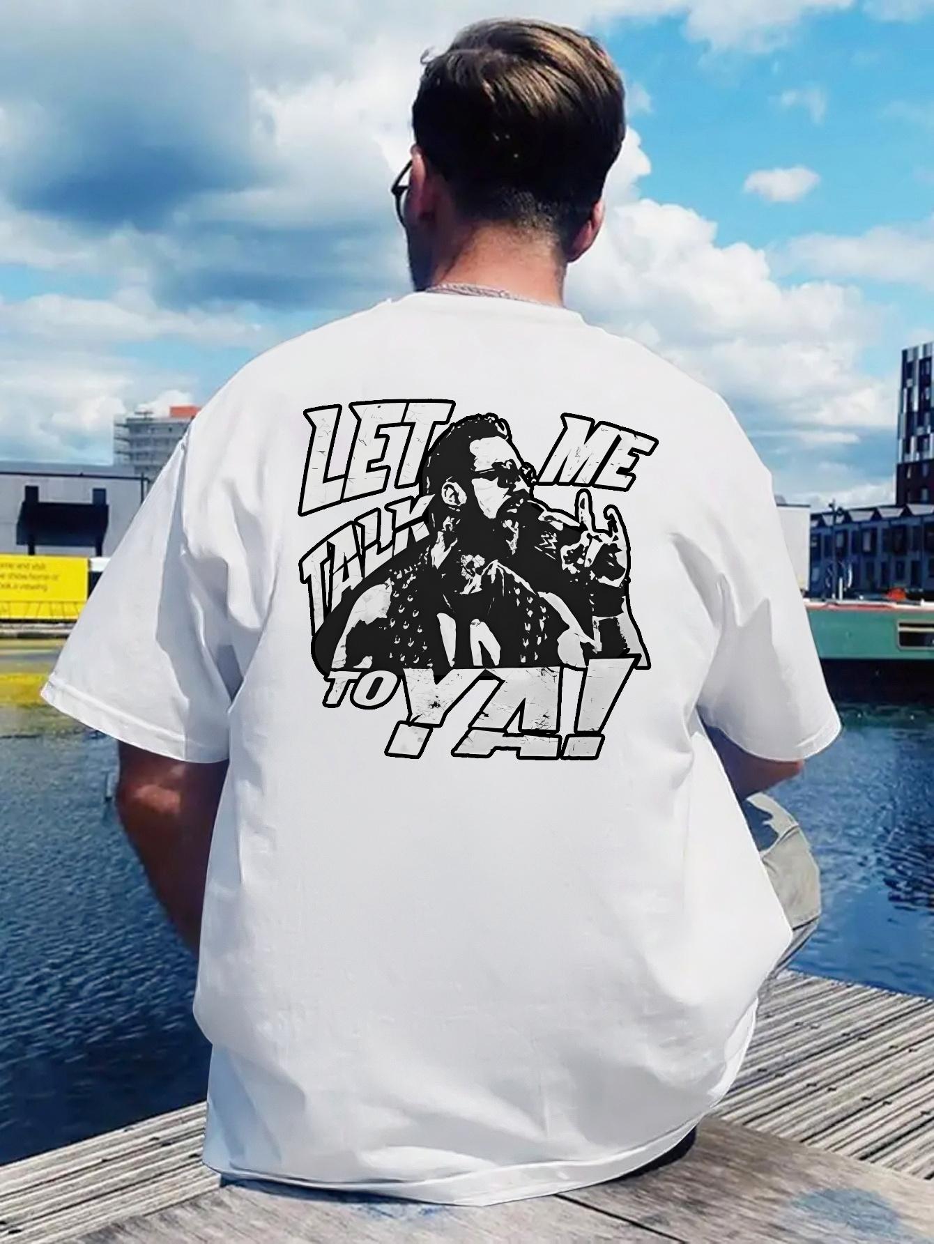 Retro Rock Band Graphic T-shirt - Let Me Talk to Ya! Design with Stray Cats XXXXL