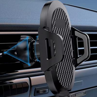 Auto Handyhalterung Halterung Universelle Handyhalterung mit Hakenklemme für Auto Lüftungsschlitz Kompatible Unterstützung für Mobile Innenteile