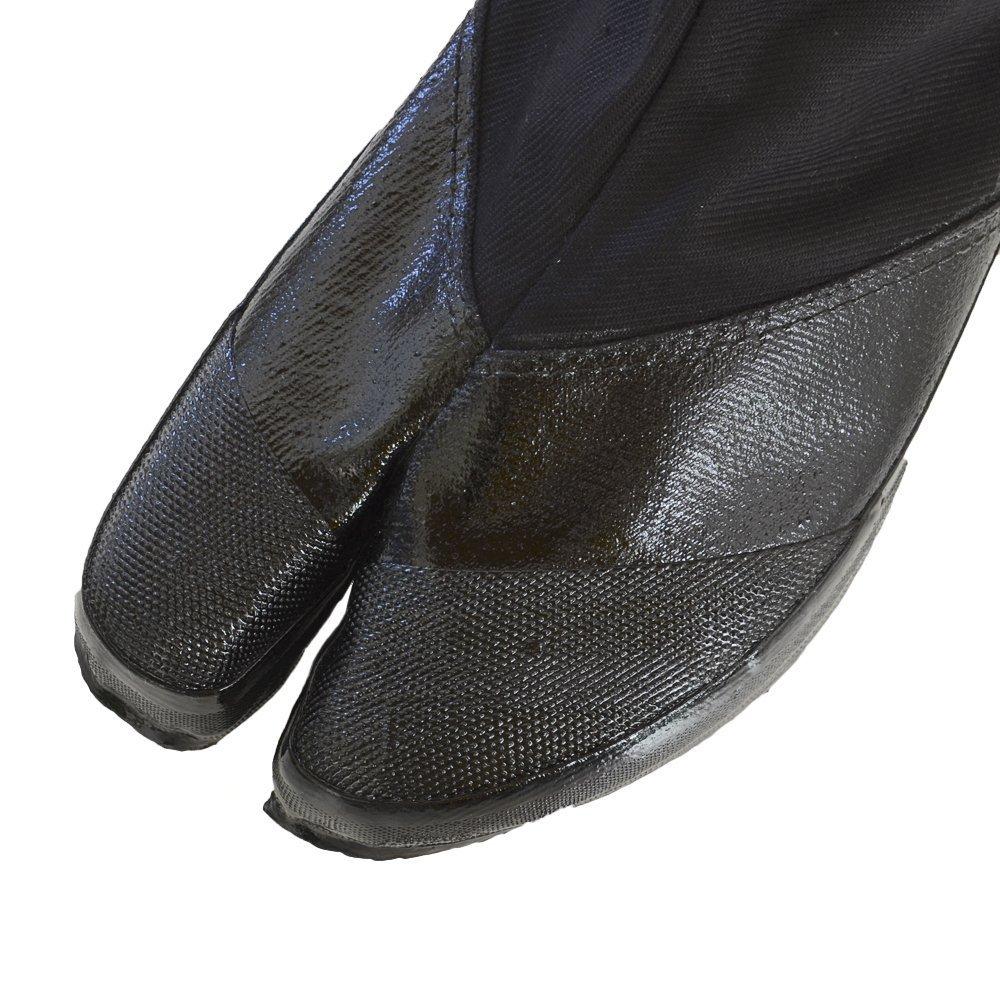 Margo Tabi Socks for Civil Engineering and Thick Highly Size cm Farming, Sole, Glued, Practical, 3-Piece Set, Daichi, Unisex, Adult, Black, 23.5