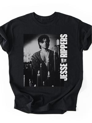 Jesse  The Rippers Unisex Adult Tshirt 90s Retro Style Pure Cotton Couple Streetwear Top  Graphic T Shirts Oversized T Shirt