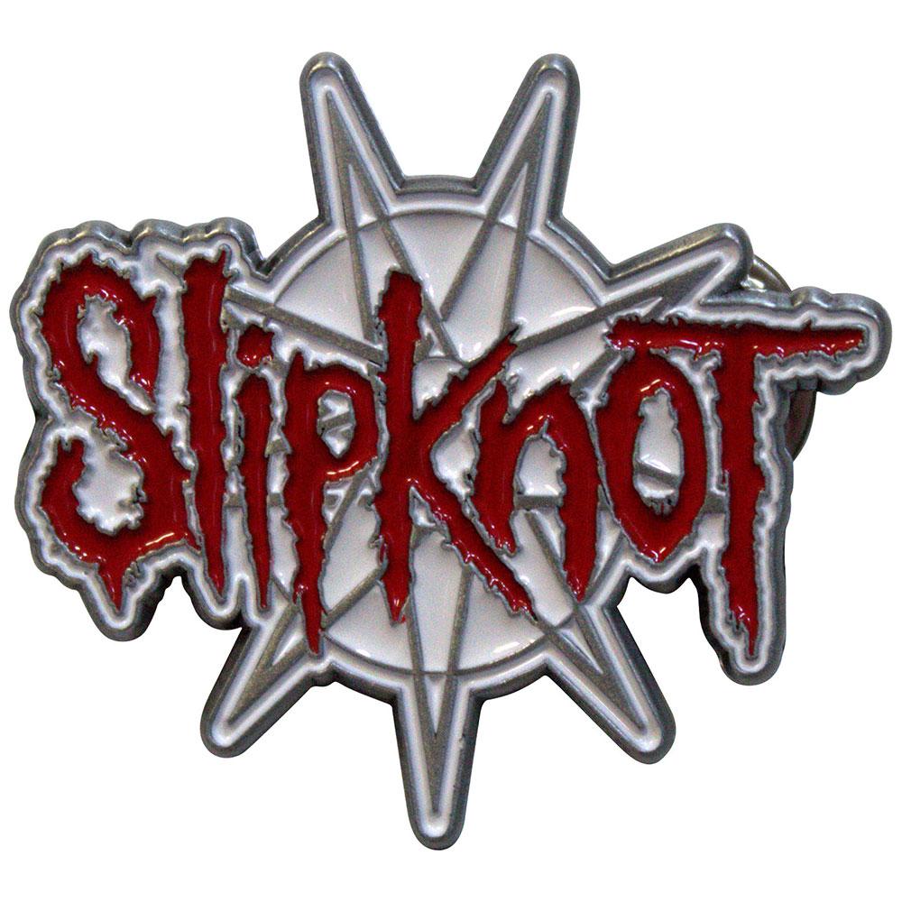 Slipknot Logo 9 Point Star Badge