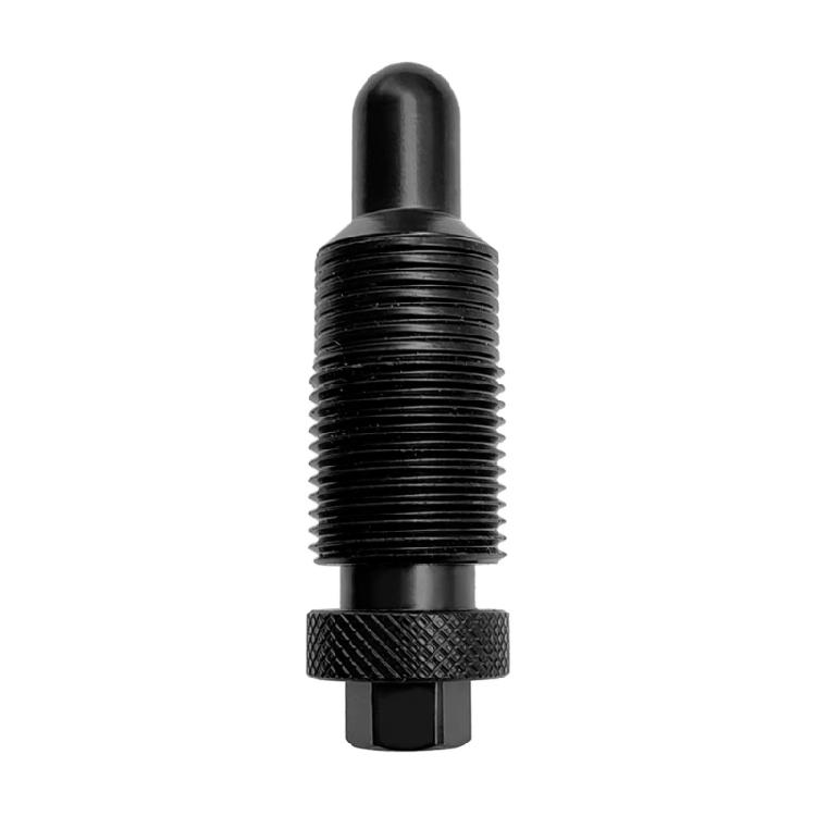 Metal Positioning Tool T40237 for Timing Service Alignment, Rounded Tip Entry, and Threaded Locking Support in Workshop Repair Tasks