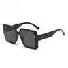 Vintage Women's Sunglasses for Female Retro Square Sunglasses Shades Large Frame Sunglasses