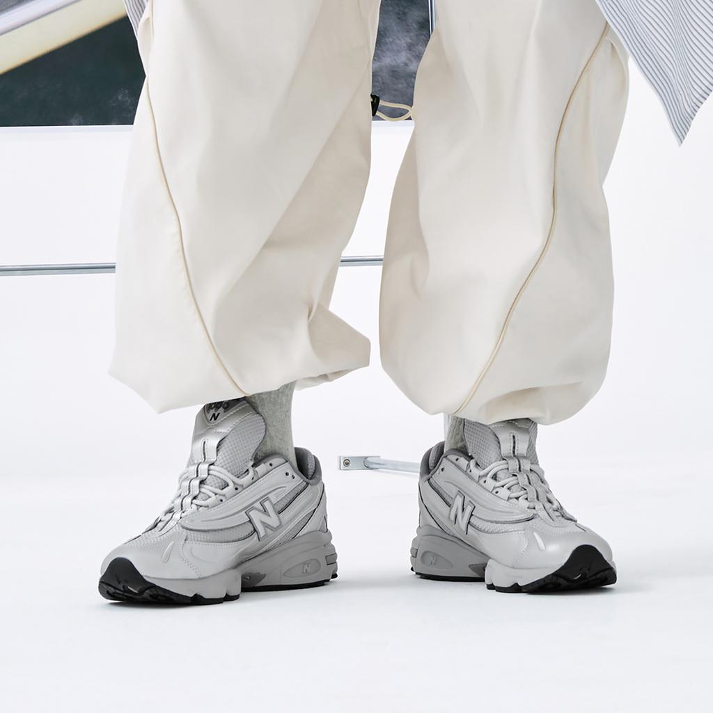 New Balance 1000 Refleksiv Pakke - Raincloud Herresneakers Grå Sølv-Metallisk M1000TE